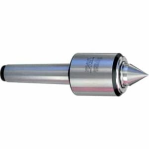 Royal High-Precision Quad-Bearing Live Center — Standard Point, 2 Morse Taper