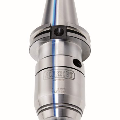 Albrecht Key-Lock CNC Drill Chuck — KL160-CAT40 with 1/32″ to 5/8″ Capacity