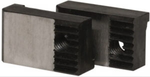Compact/Combo CNC Bar Puller Replacement Smooth Jaw Set