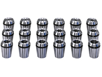 Royal Ultra-Precision ER Collet Set (Inch) Shown